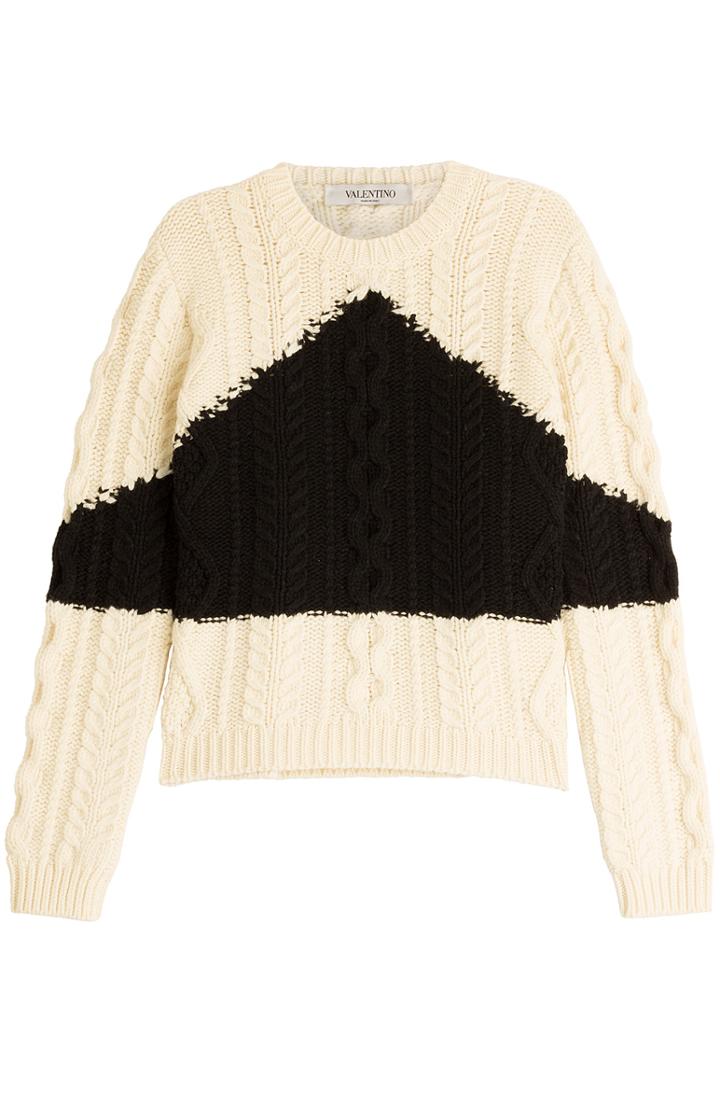 Valentino Virgin Wool-cashmere Pullover
