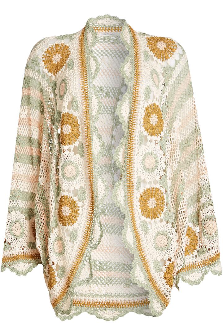 Mes Demoiselles Mes Demoiselles Crochet Cotton Cardigan