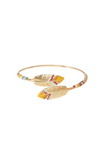 Gas Bijoux Gas Bijoux 24kt Gold Plated Duality Penna Bracelet