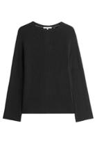 Helmut Lang Helmut Lang Cotton-cashmere Pullover With Open Back - Black