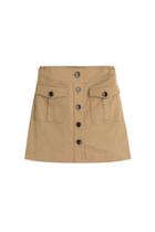 Burberry Brit Burberry Brit Cotton Skirt - Camel