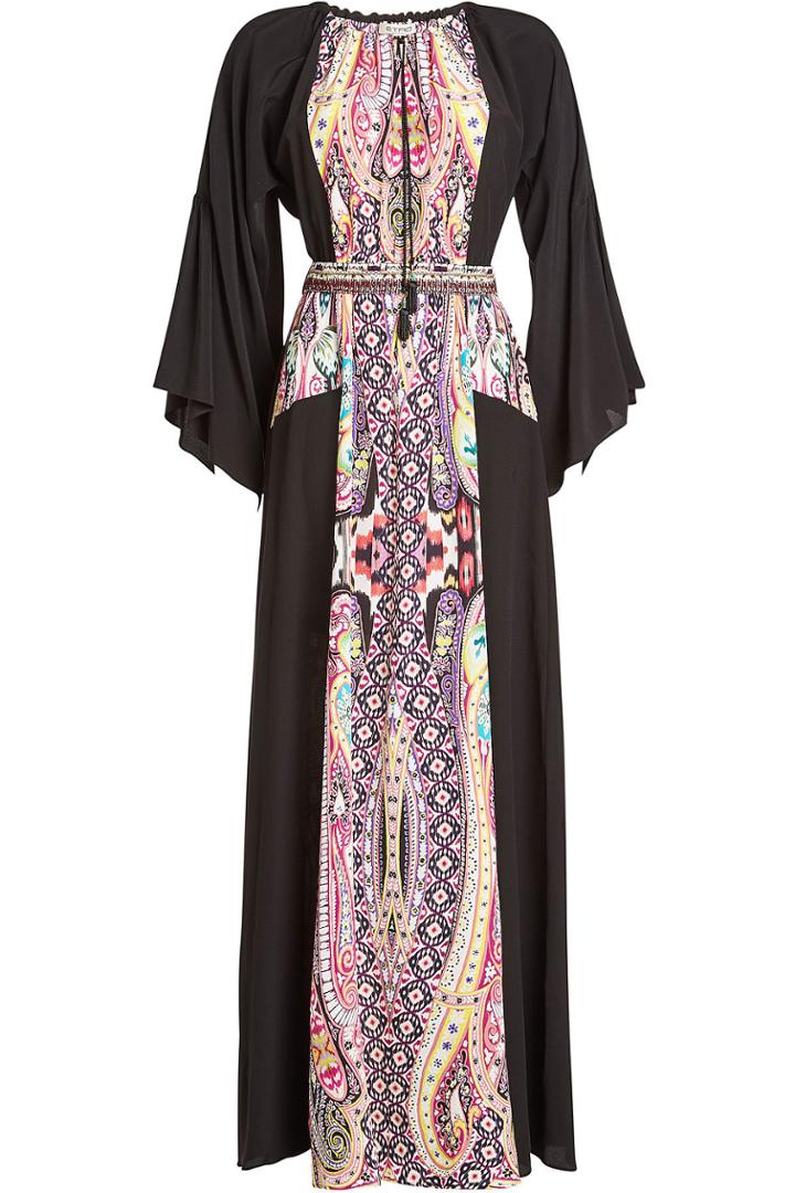 Etro Etro Floor Length Printed Dress