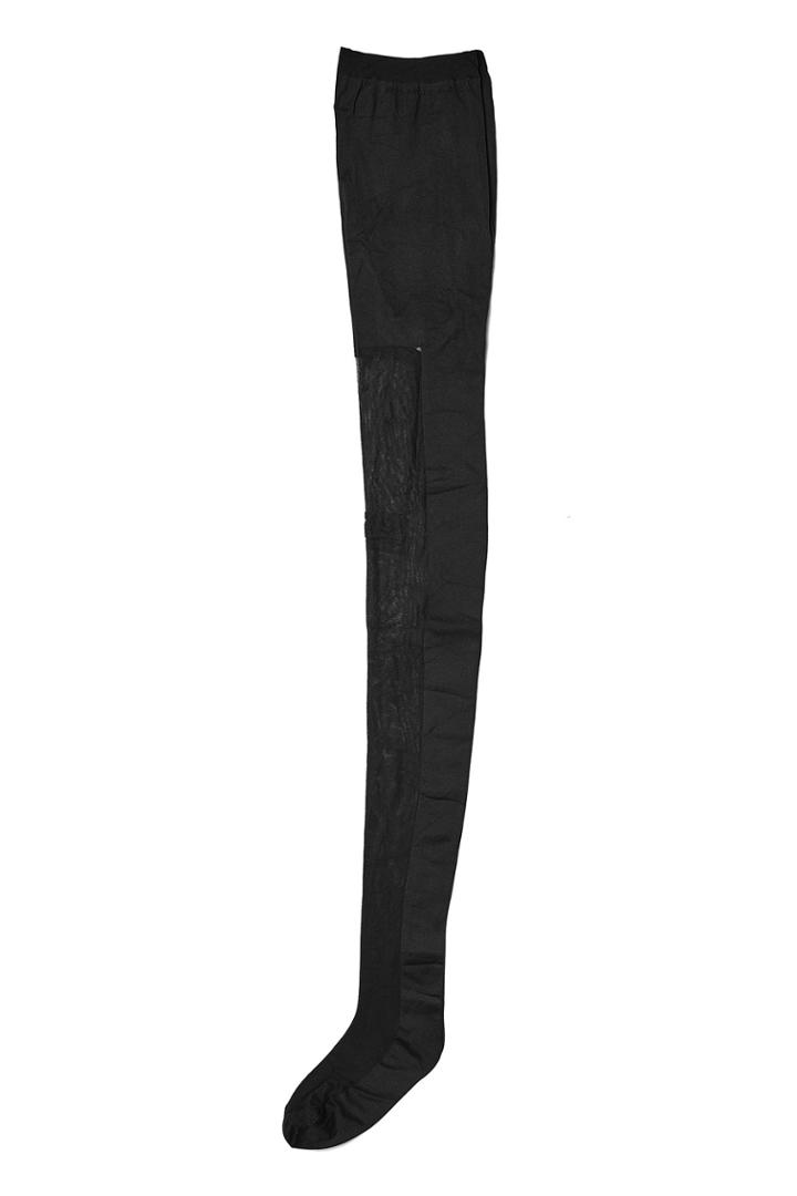 Alexander Wang Alexander Wang Tights With Lettering - Black