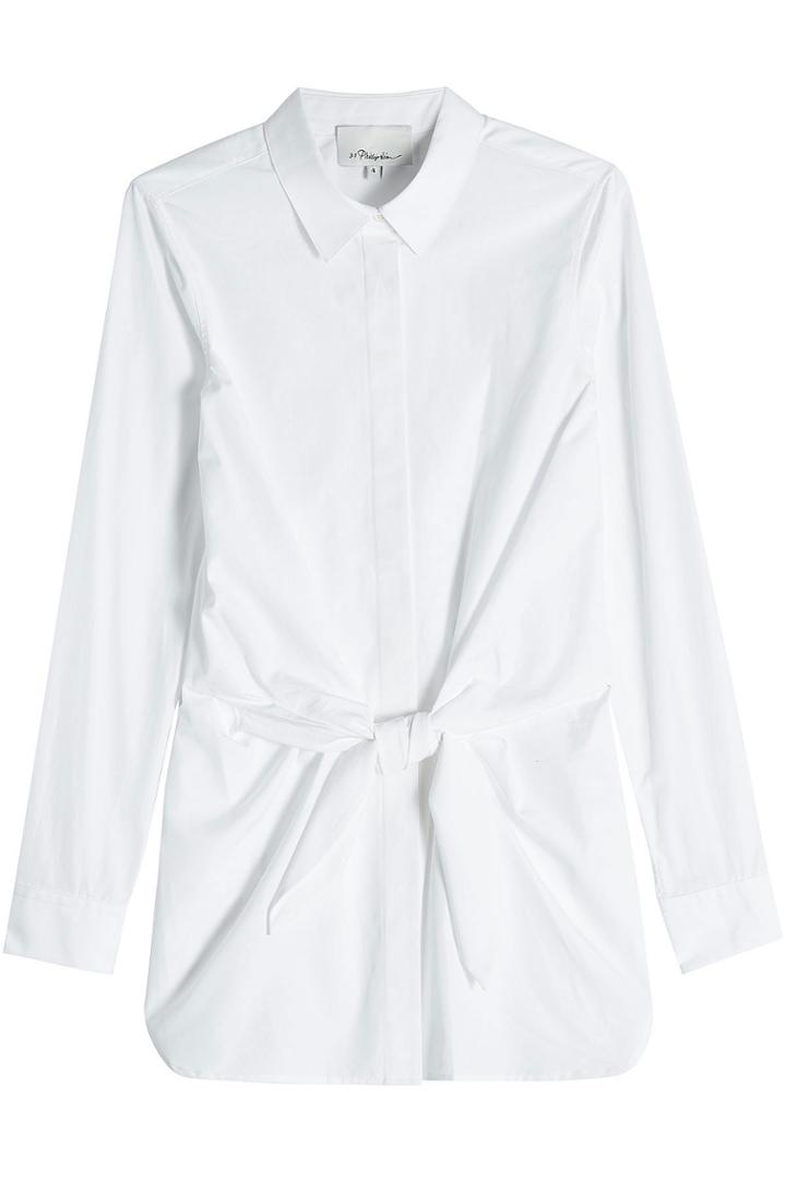 3.1 Phillip Lim 3.1 Phillip Lim Cotton Shirt With Knot Detail