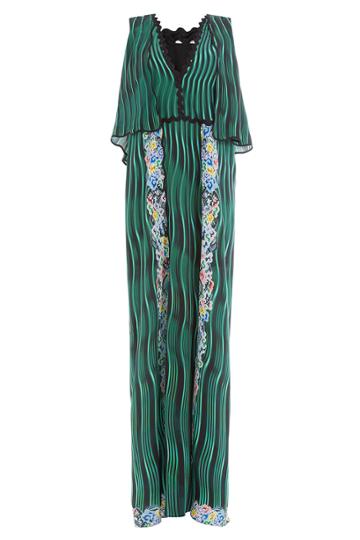 Mary Katrantzou Mary Katrantzou Printed Silk Maxi Dress - None