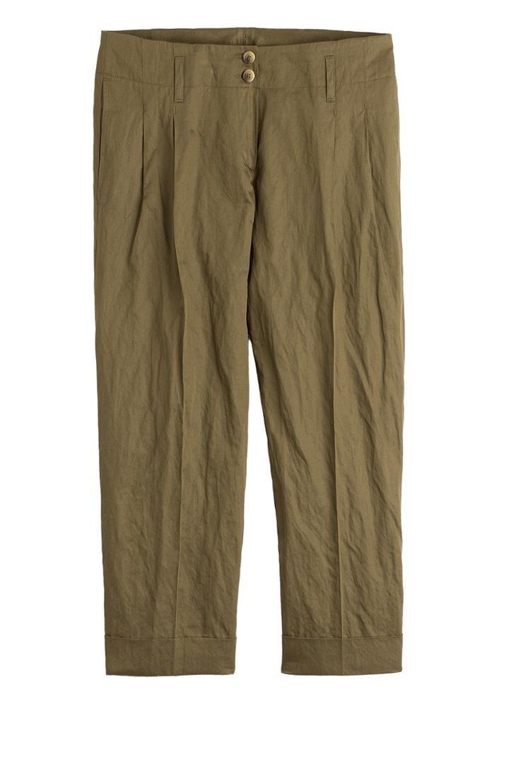 Michael Kors Wrinkled Cotton Pants