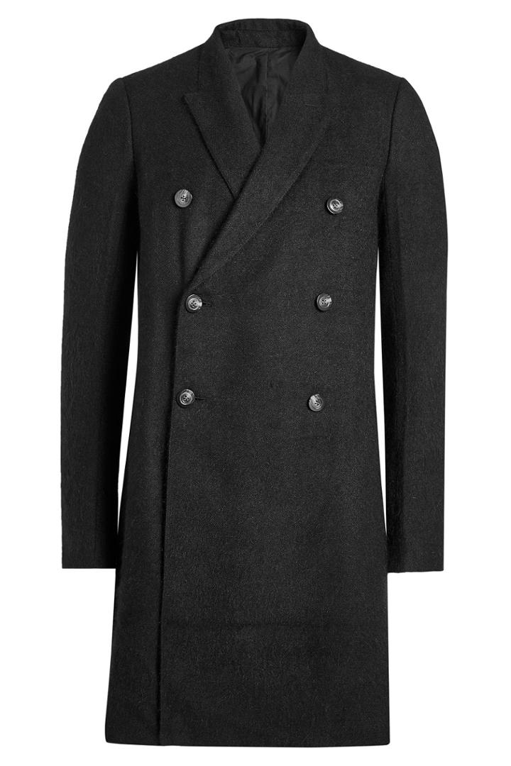 Rick Owens Rick Owens Coat With Mohair And Angora