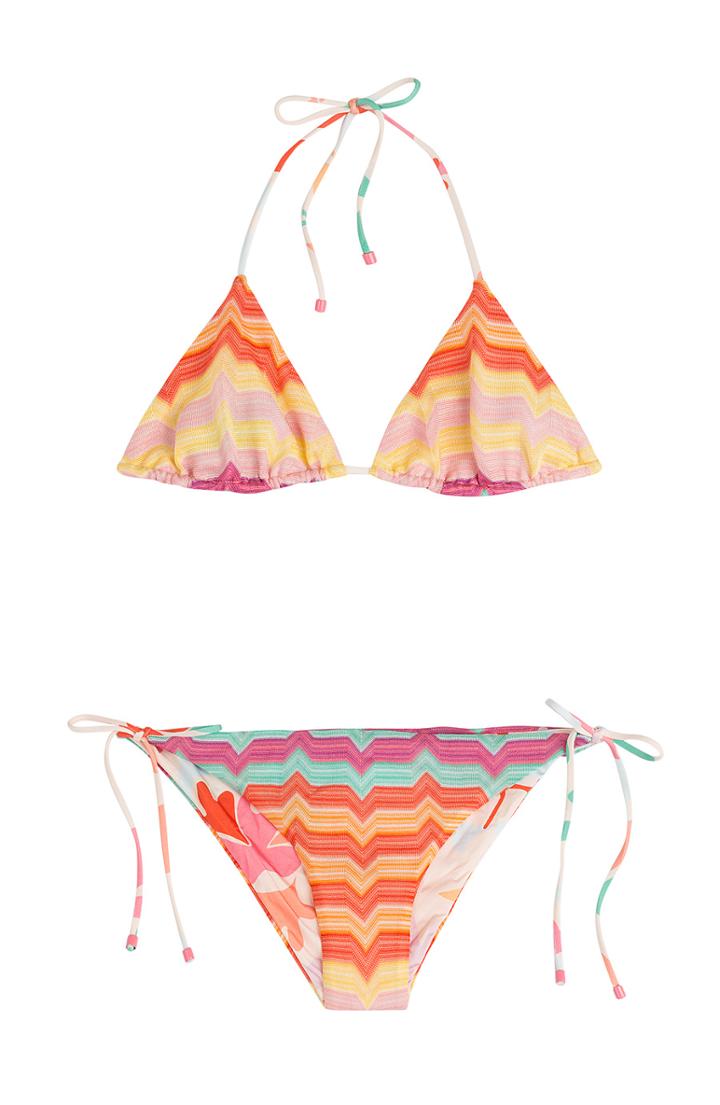 Missoni Mare Reversible Knit Triangle Bikini