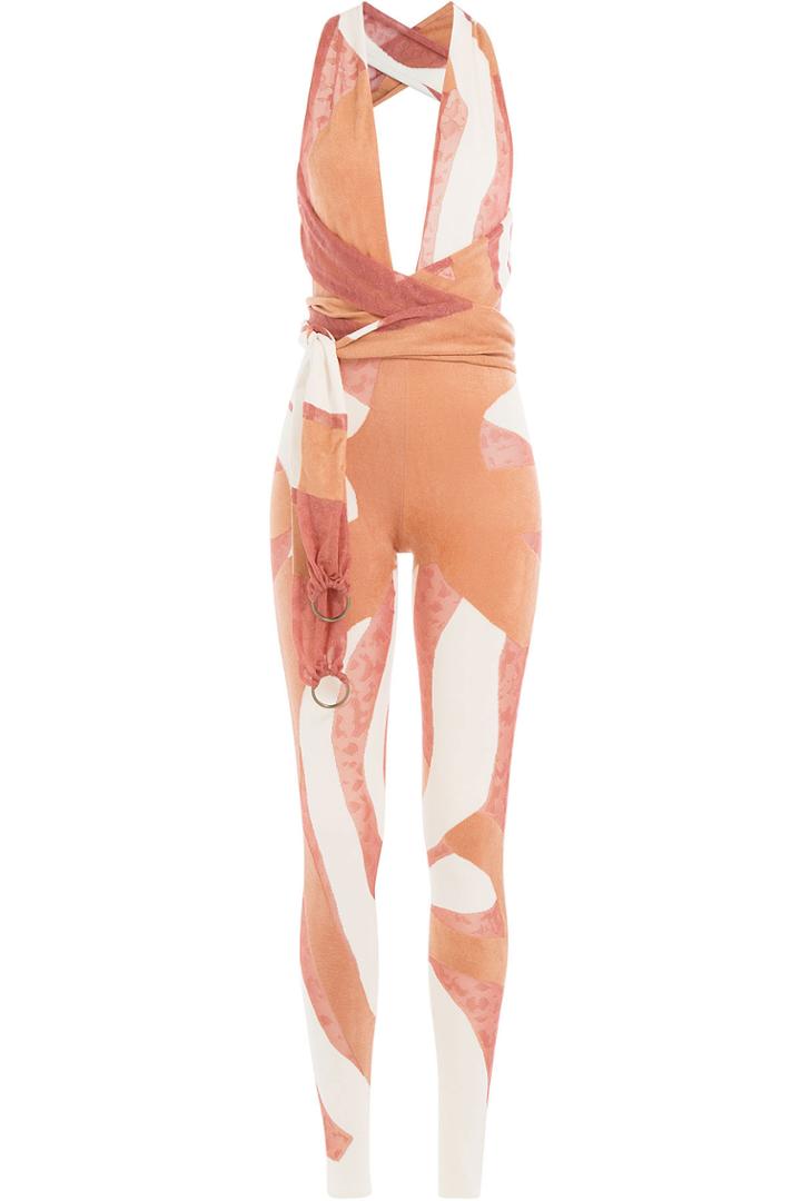 Roberto Cavalli Roberto Cavalli Printed Jumpsuit - Multicolor
