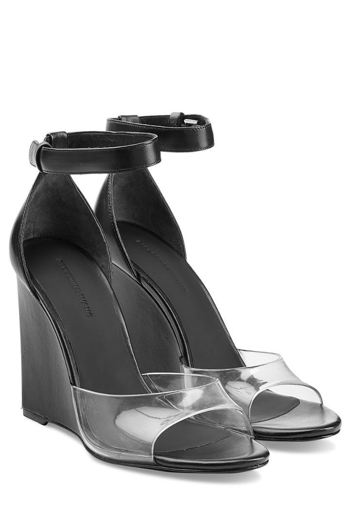 Alexander Wang Alexander Wang Leather Wedges