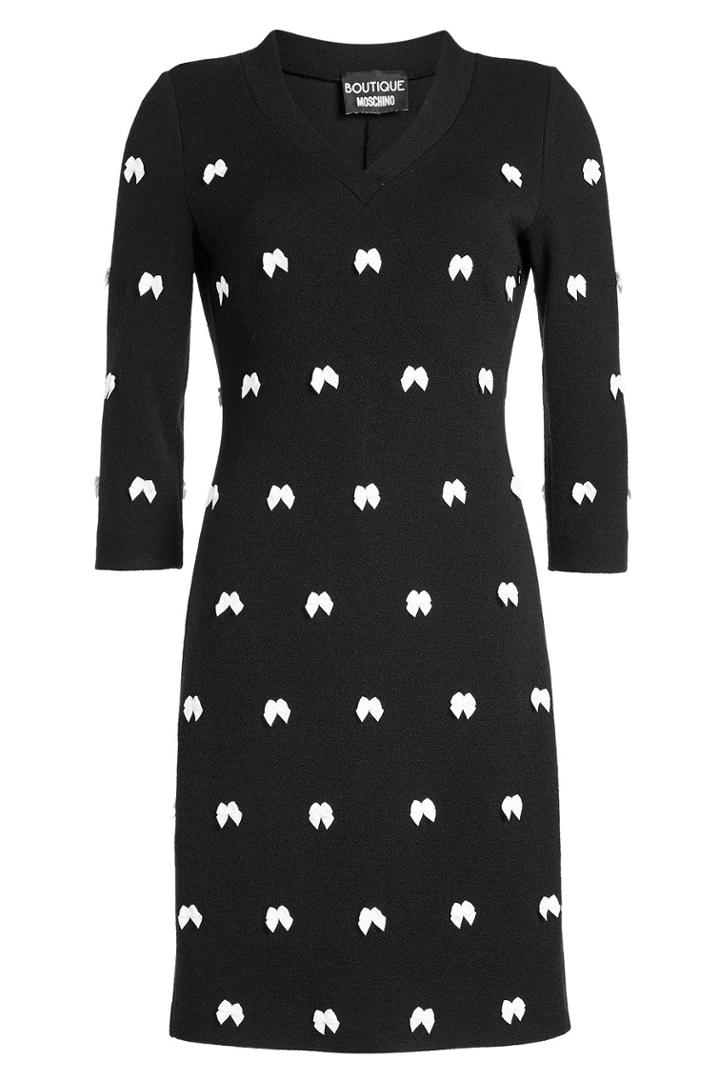 Boutique Moschino Boutique Moschino Knit Dress With Bows