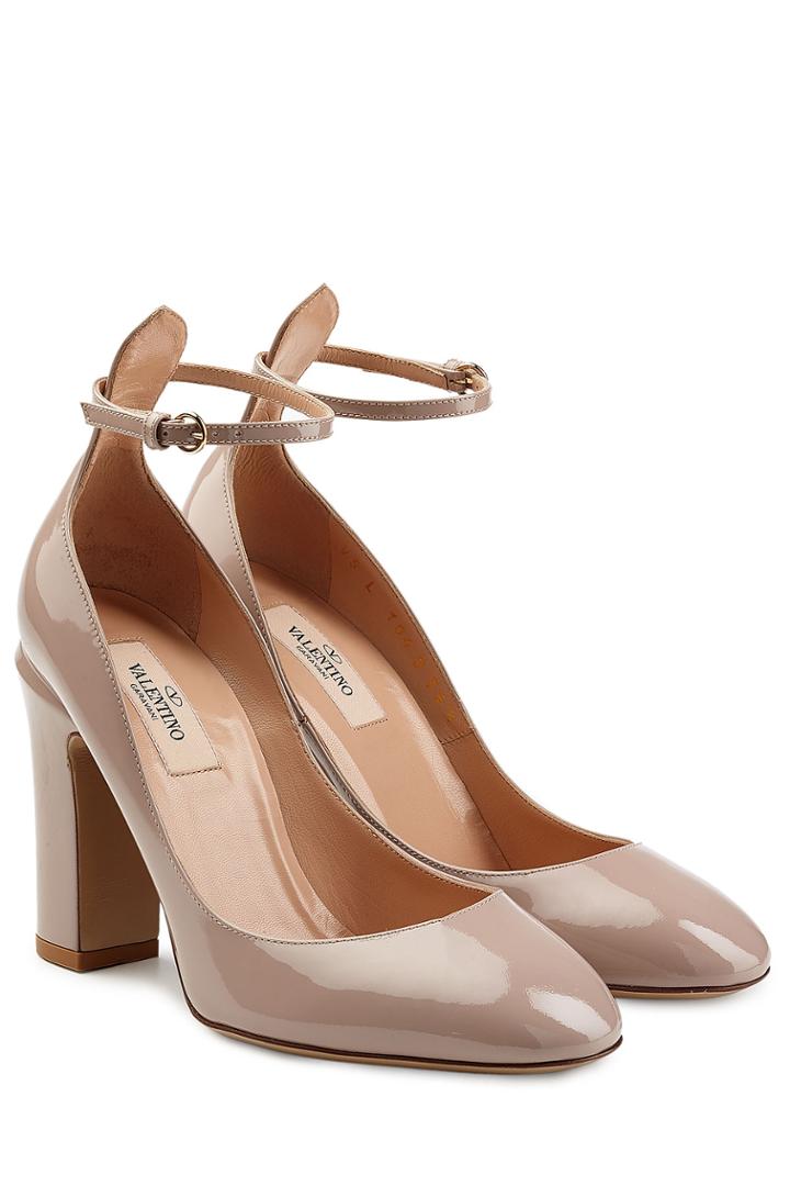 Valentino Valentino Patent Leather Pumps - Rose