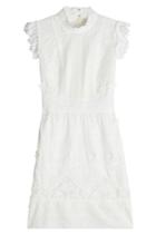 Anna Sui Anna Sui Embroidered Dress With Silk