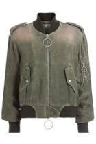 Off White Off White Zipped Cupro Jacket