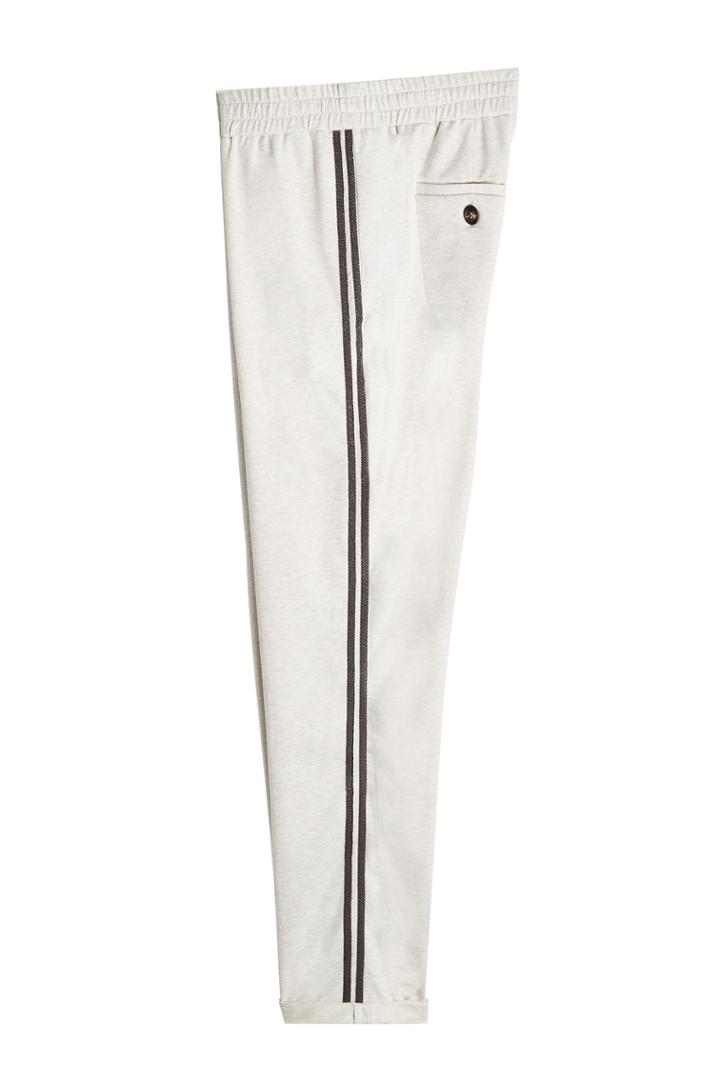 Brunello Cucinelli Brunello Cucinelli Cotton Sweatpants With Embellishment
