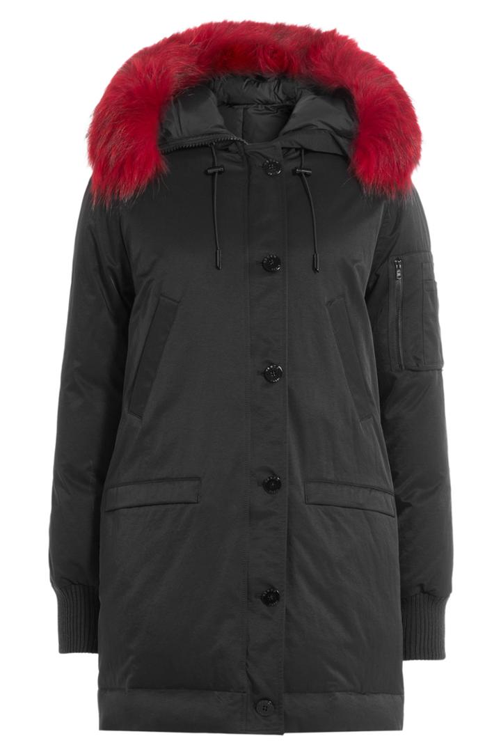 Kenzo Kenzo Parka With Raccoon Fur Hood - Black