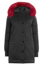 Kenzo Kenzo Parka With Raccoon Fur Hood - Black