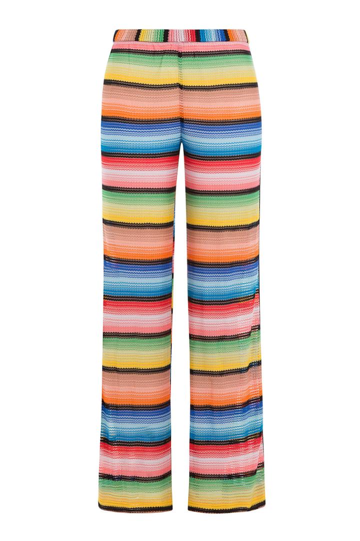 Missoni Mare Missoni Mare Wide Leg Crochet Knit Pants - None