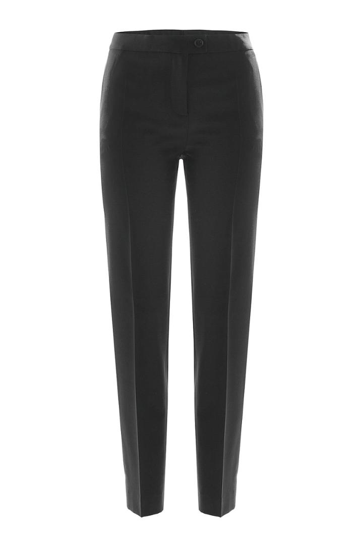 Boutique Moschino Boutique Moschino Virgin Wool Skinny Pants - None