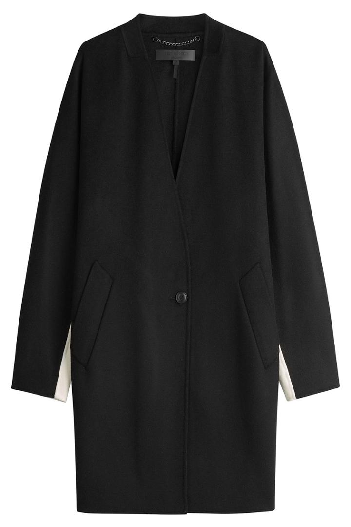 Rag & Bone Rag & Bone Colorblocked Wool Coat
