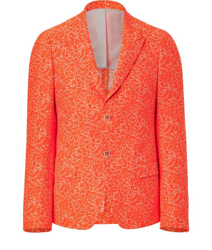 Jil Sander Techno-cotton Jacquard Camilla Blazer