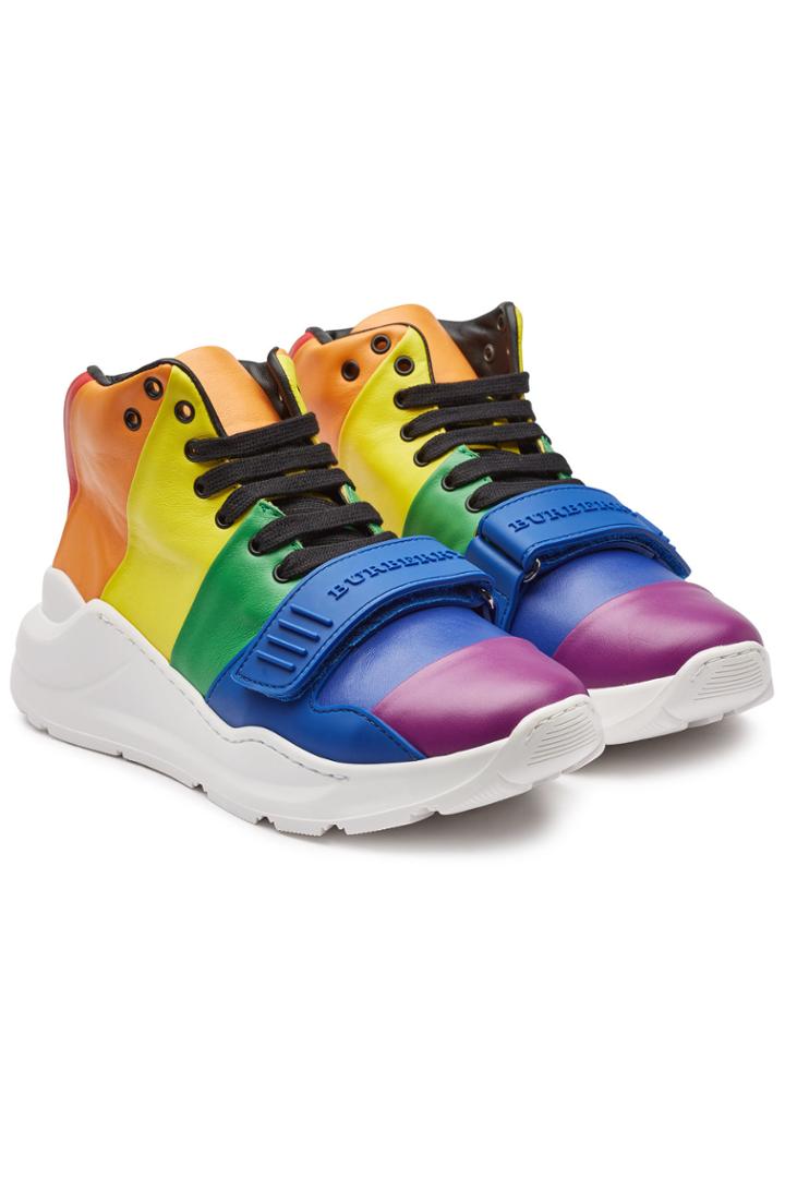 Burberry Burberry Reggie Leather High-tops