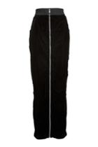 Fentyxpuma By Rihanna Fentyxpuma By Rihanna Velvet Maxi Zip Skirt