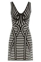 Hervé Léger Hervé Léger Mini Dress - Black