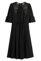Etro Etro Embroidered And Embellished Dress With Lace - Black