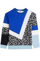 Prabal Gurung Prabal Gurung Printed Cotton Sweatshirt - Blue