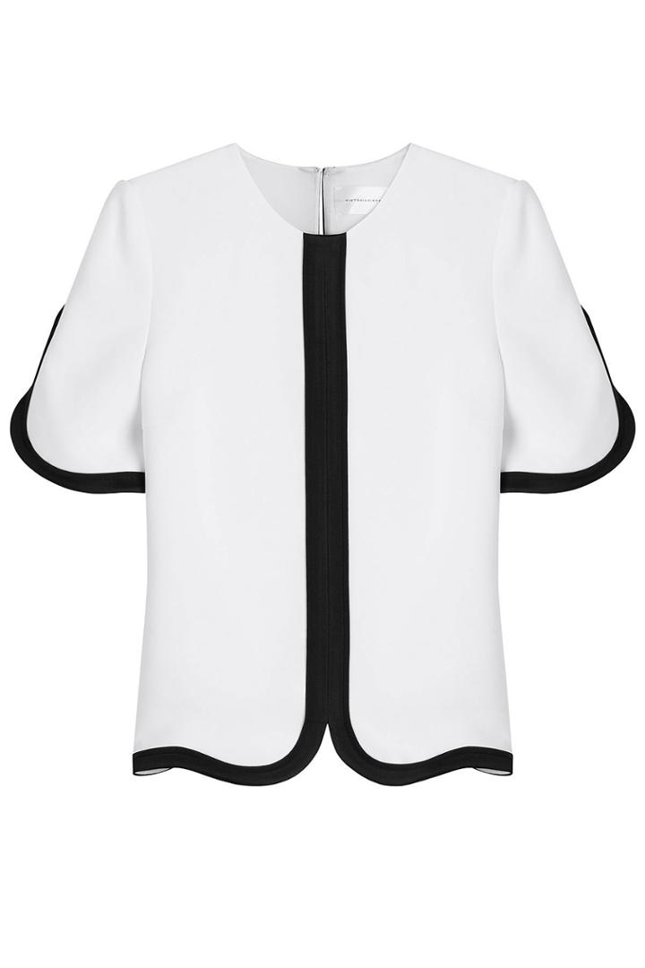 Victoria, Victoria Beckham Victoria, Victoria Beckham Crepe Top - None