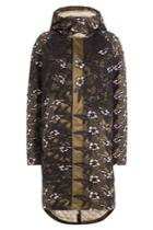 Self-portrait Self-portrait Parka With Lace - Green
