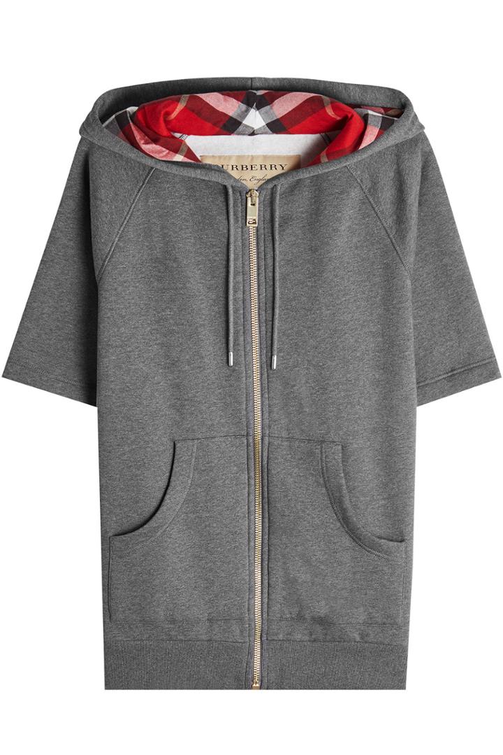 Burberry London Burberry London Long Hoodie With Cotton