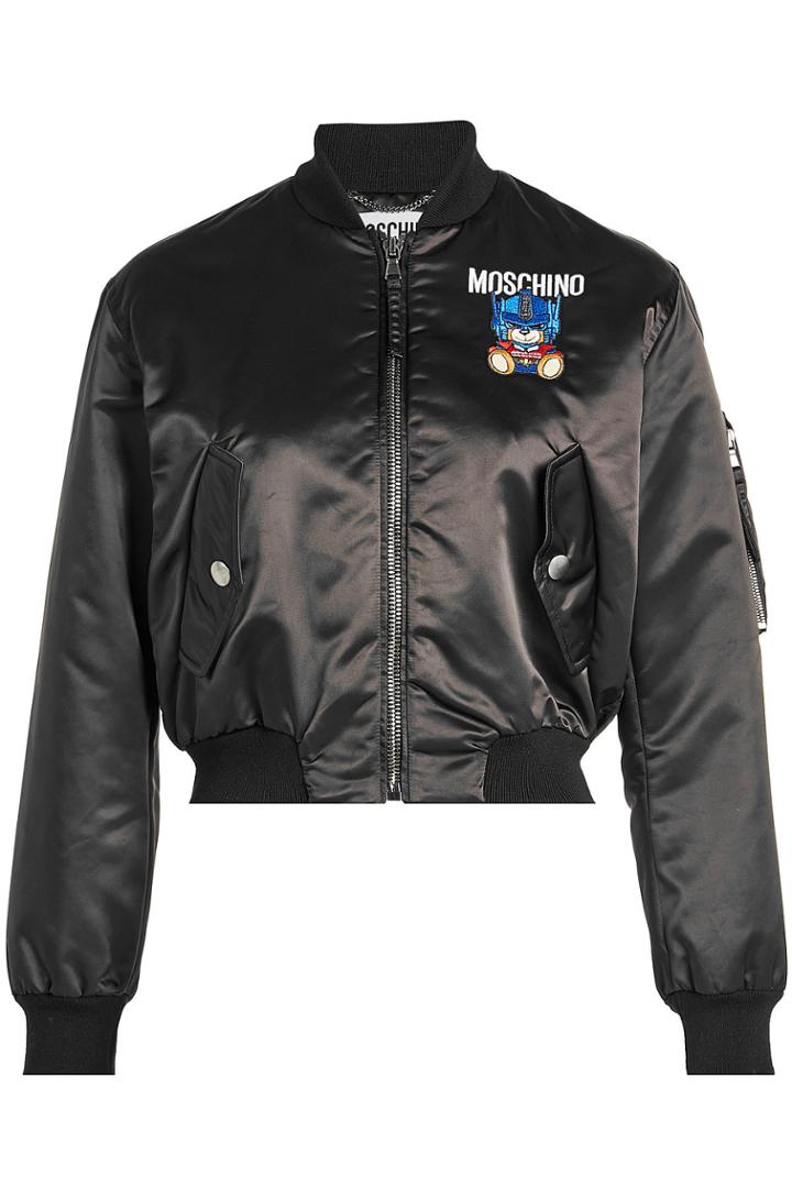 Moschino Moschino Satin Bomber