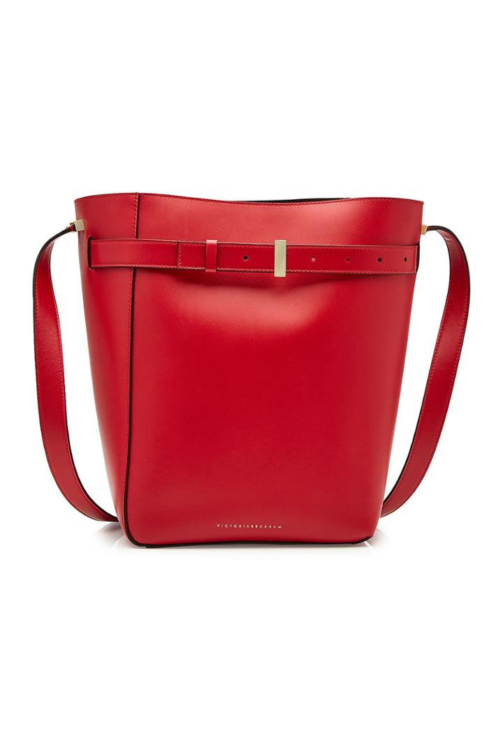Victoria Beckham Victoria Beckham Twin Bucket Leather Tote