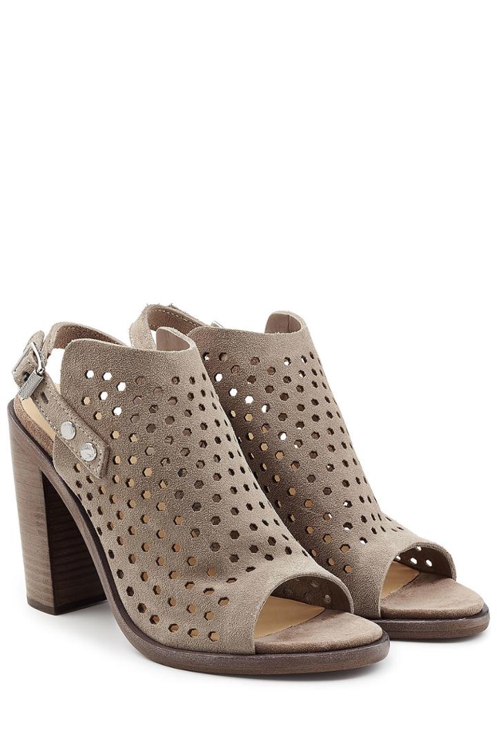 Rag & Bone Rag & Bone Perforated Suede Sandals