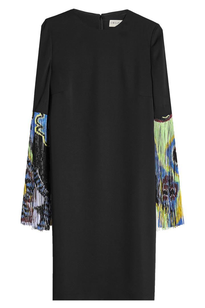 Emilio Pucci Emilio Pucci Dress With Printed Fringe