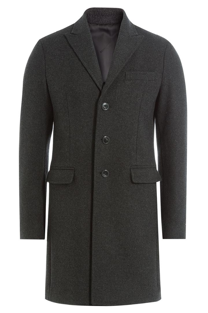 Dsquared2 Dsquared2 Virgin Wool Coat - Grey