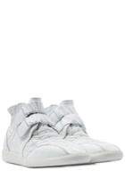 Maison Margiela Maison Margiela High-top Leather Sneakers - White