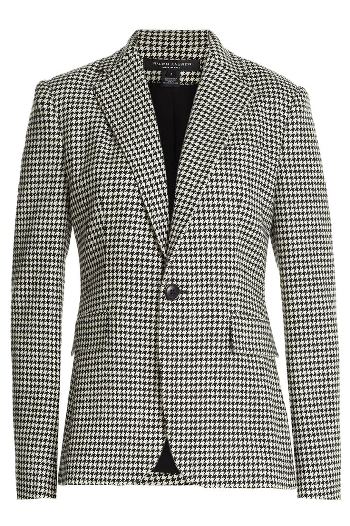 Ralph Lauren Black Label Ralph Lauren Black Label Printed Wool Blazer