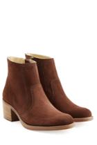 A.p.c. A.p.c. Suede Ankle Boots - Brown