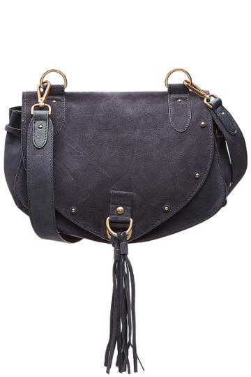 See By Chloé See By Chloé Suede Shoulder Bag - Purple