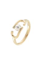 Marc Jacobs Marc Jacobs Gold-tone Ring - Multicolored