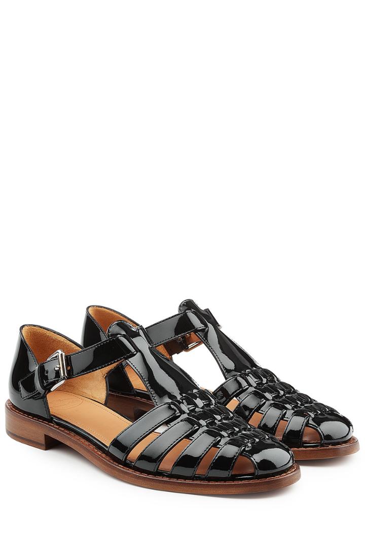 Church's Church's Patent Leather Sandals
