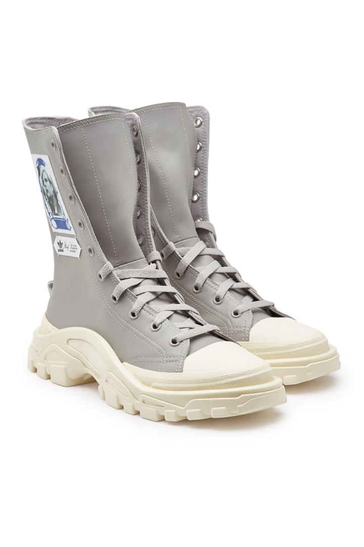 Adidas By Raf Simons Adidas By Raf Simons Detroit High Top Sneakers