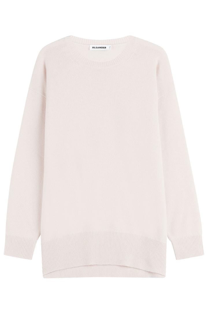 Jil Sander Jil Sander Cashmere Long Pullover - Beige