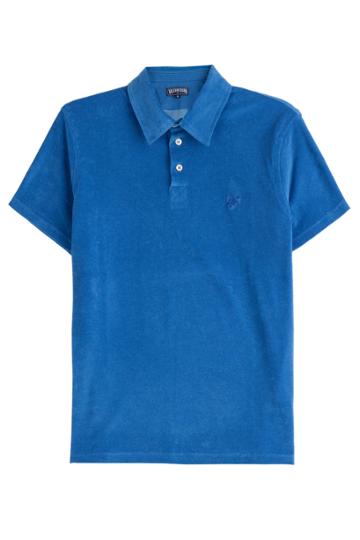 Vilebrequin Vilebrequin Terry Cotton Polo Shirt - Blue