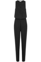 Vanessa Bruno Athé Vanessa Bruno Athé Ribbed Jumpsuit - Black