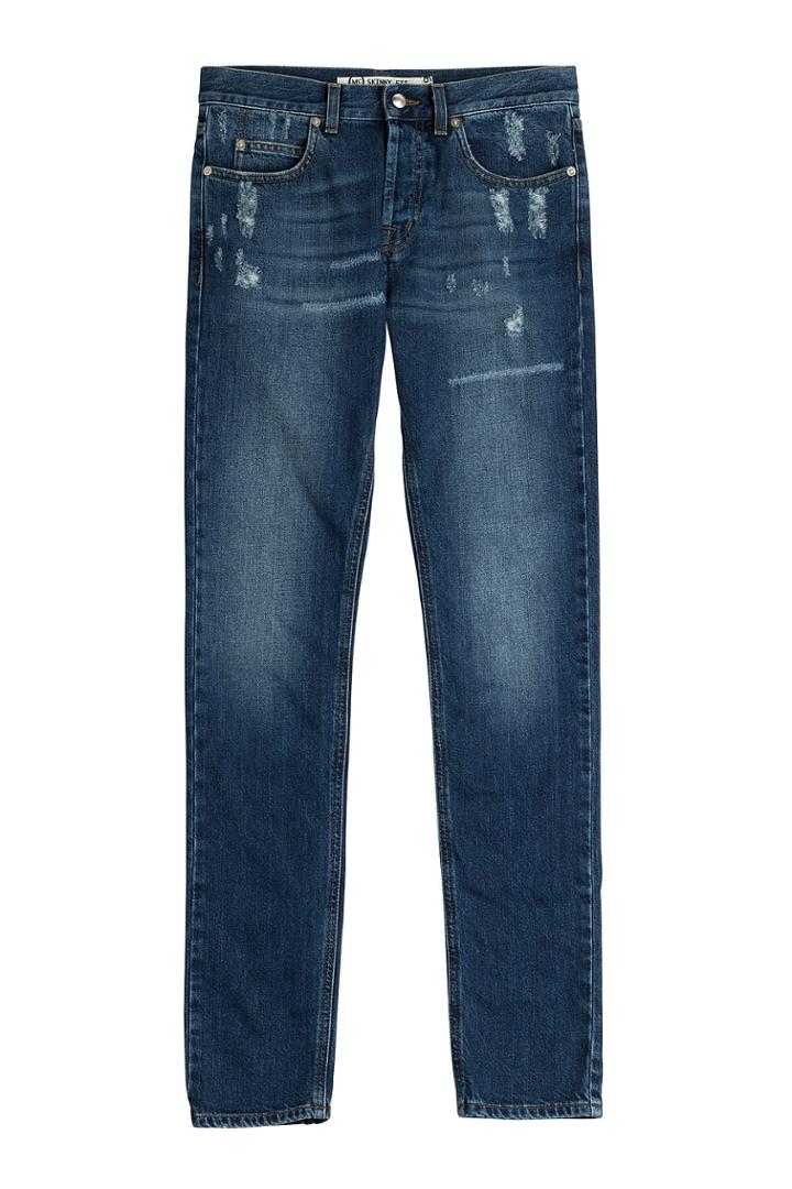 Mcq Alexander Mcqueen Mcq Alexander Mcqueen Distressed Jeans - Blue