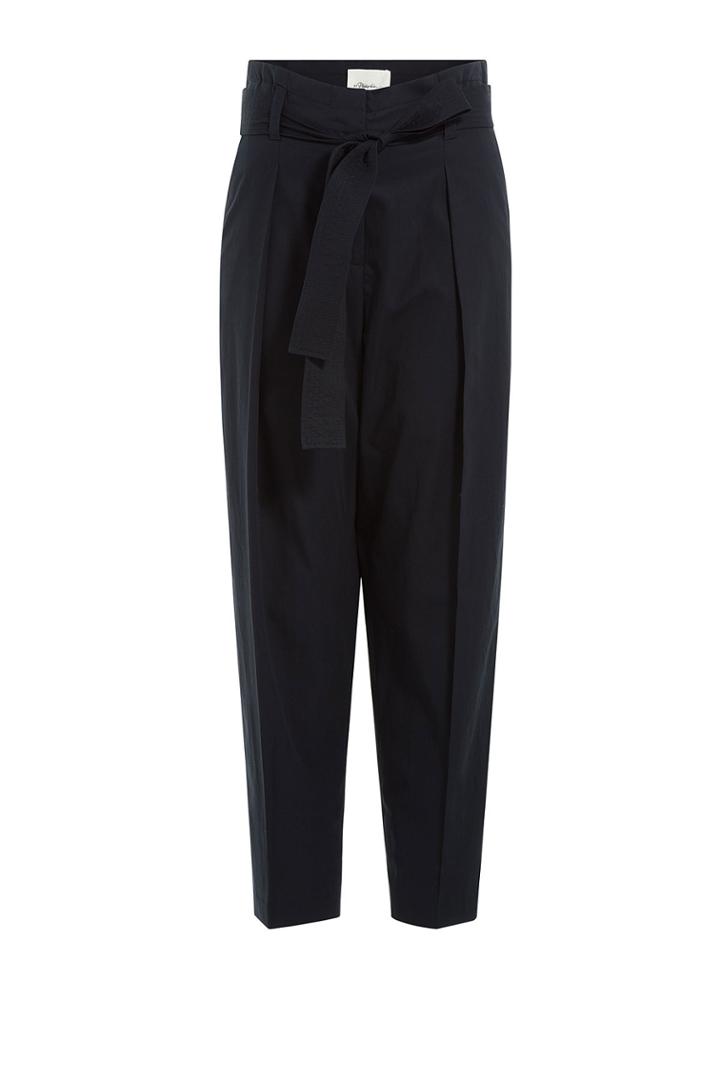3.1 Phillip Lim 3.1 Phillip Lim Cotton Belted Harem Pants - Blue